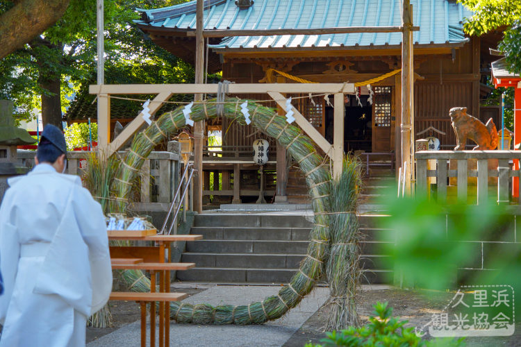 Photo of Kurihama Hachiman Shrine.