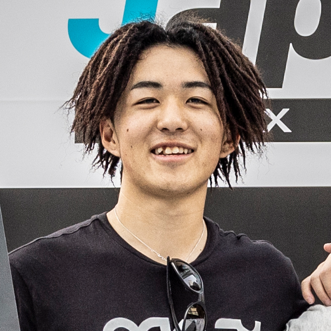 Joji Mizogaki, BMX Freestyle Park rider from Fujisawa, Kanagawa, born on Jan 3, 2006, competing at Mynavi Japan Cup 2024.