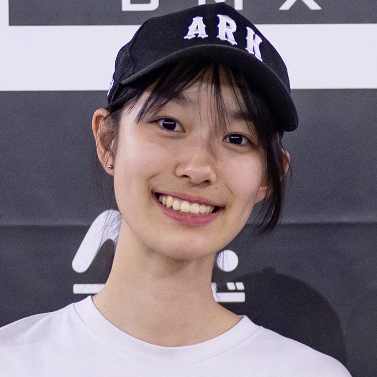 Nina Suzuki, rising BMX Flatland rider from Chofu, Tokyo, born on Jul 8, 2008, competing at Mynavi Japan Cup 2024.